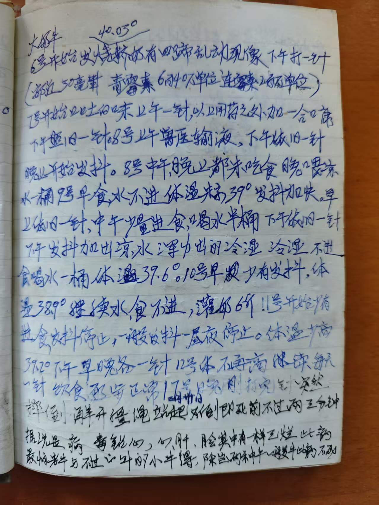 养牛笔记内页