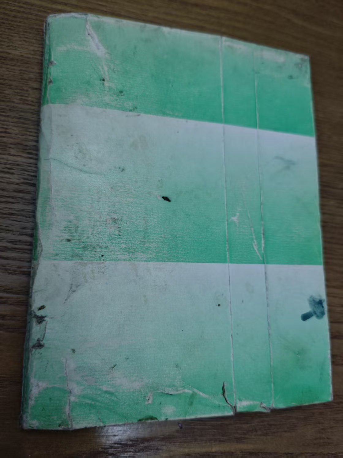 种田笔记——用硬纸壳做的封皮
